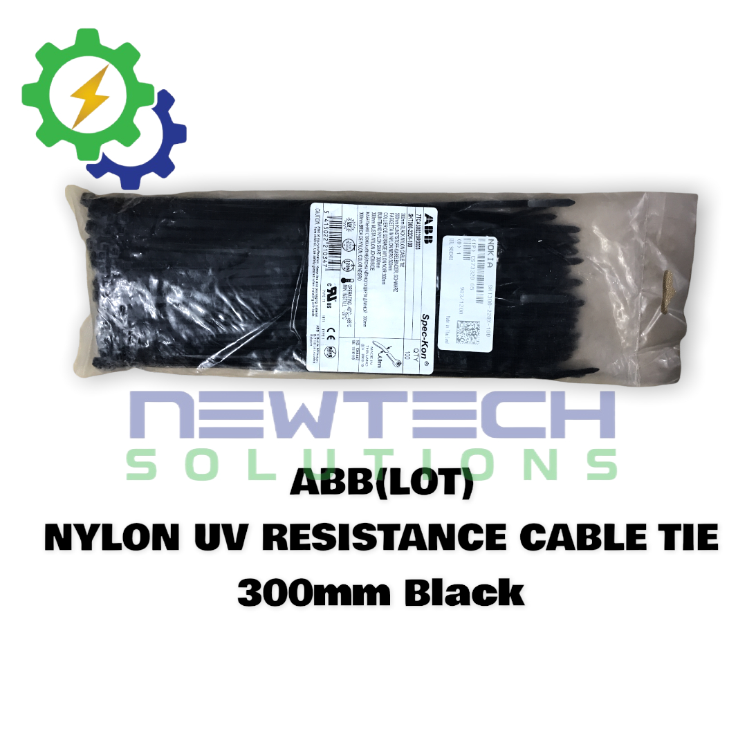 300mm Black Cable Tie