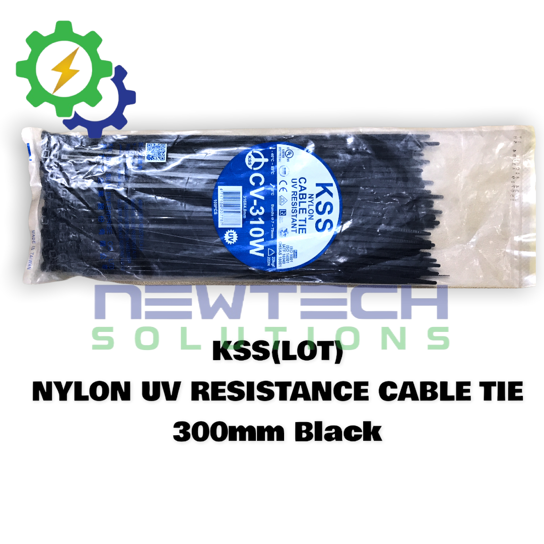 300mm-KSS- Black Cable Tie